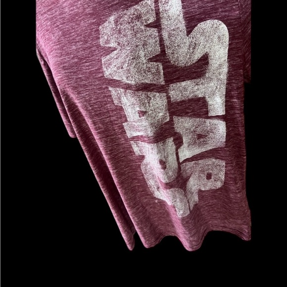 Disney men’s Star Wars crewneck T-shirt XXL NWT. Burgundy and white - Picture 3 of 10